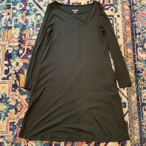 Wool& Olive Striped Rowena